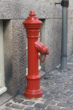 Hydrant on a street Foto stock