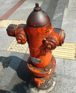 Hydrants for fire fighter Stock Photos