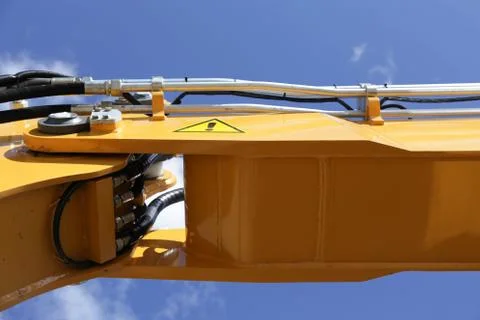 Hydraulic arm Stock Photos