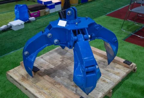 Hydraulic bulk loader Foto stock