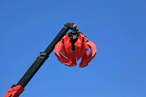 Hydraulic claw Stock Photos