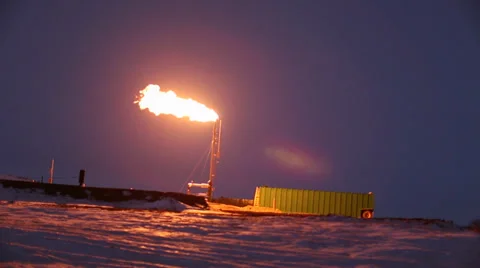 Hydraulic Fracturing Site (Fracking) Video stock 33723176