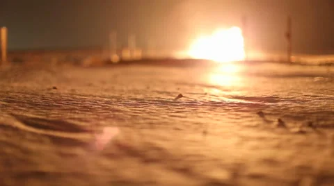 Hydraulic Fracturing Site (Fracking) Stock Footage 33723188