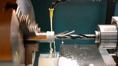 Hydraulic lathe Video stock 106550129