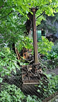 Hydraulic loading Stock Photos