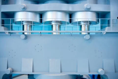 Hydraulic press Stock Photos