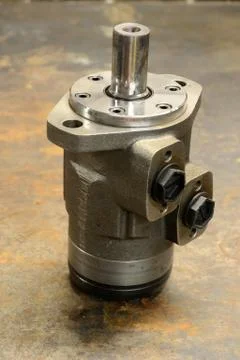 Hydraulic pumpmotor Stock Photos