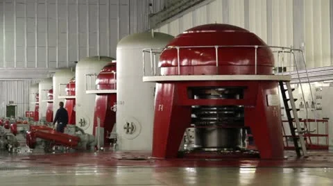 Hydraulic unit. Stock Footage 12387141