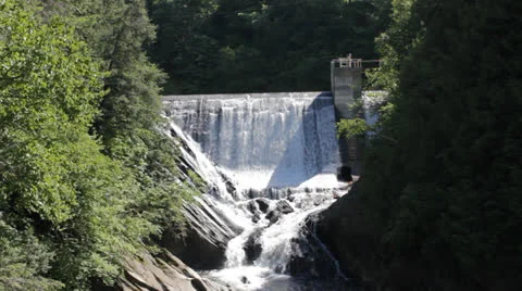 Hydro dam Video stock 24888484