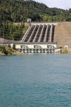 Hydro dam Fotos de archivo