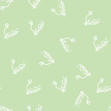 Hydro electric generator line vector seamless pattern イラスト素材