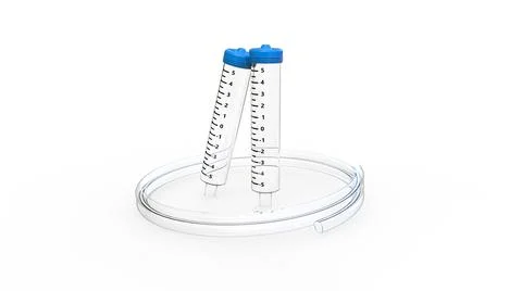 Hydro level tool. isolated cg industrial 3D rendering Ilustración de archivo