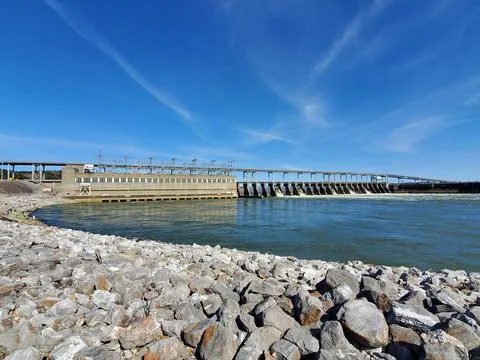 Hydro power dam Stock Photos