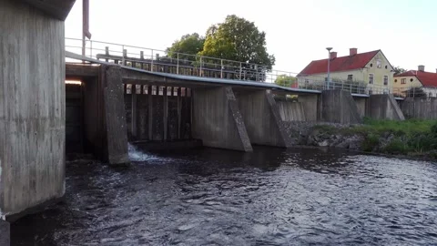 Hydro power Stock Footage 284619164