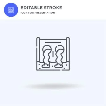 Hydro Power icon vector, filled flat sign, solid pictogram isolated on white イラスト素材