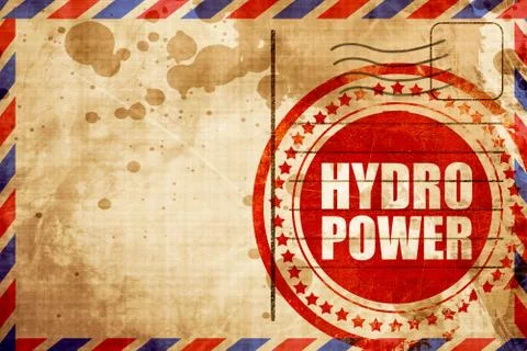 Hydro power Stock Illustration
