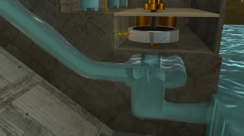 HYDRO POWER PLANT Stock Footage 40634189