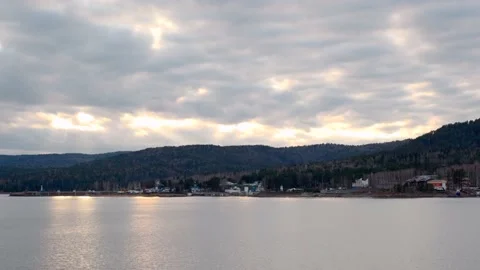 Hydro power station without people 4k Stock-Footage 226715500