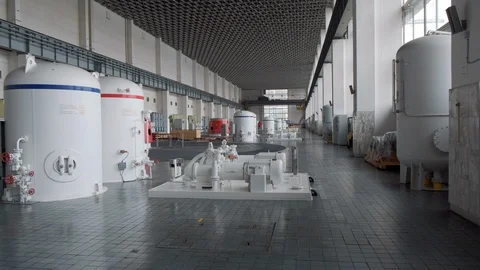 Hydro station Video stock 128279917