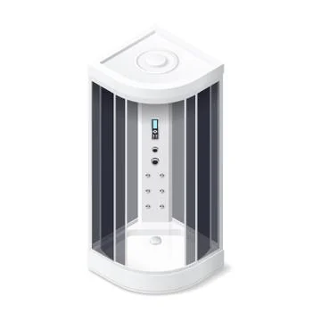 Hydrobox isometric icon Stock Illustration