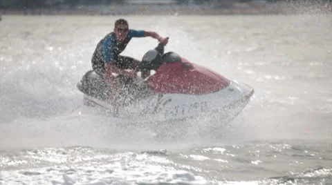 Hydrocycle Stock Footage 32385080