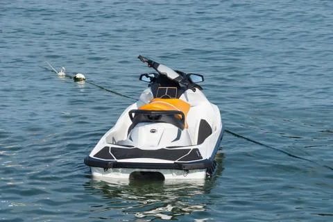 A hydrocycle on the Sea Stock Photos