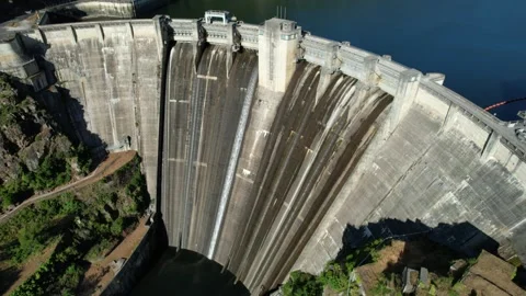 HYDROELECTRIC DAM Stock Footage 318176633