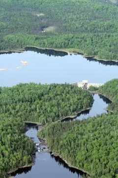 Hydroelectric dam Stock Photos