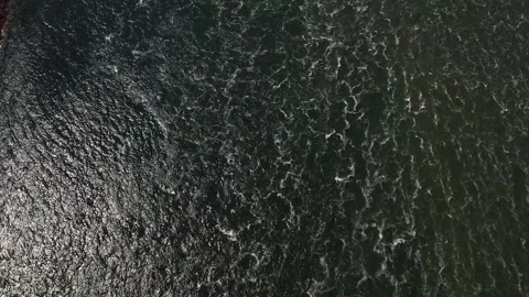  Hydroelectric dam on the river Stock Footage 155912986