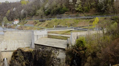 Hydroelectric Stock Footage 33445413