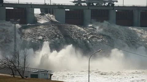 Hydroelectric power station 動画素材 10807489