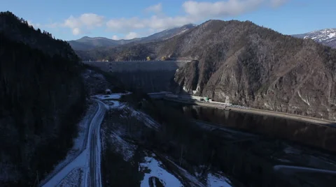 Hydroelectric power station Video stock 49647572