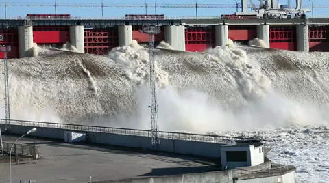 Hydroelectric power station 動画素材 68411477
