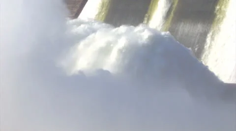 Hydroelectric Power Station, loop Stock Footage 22542326