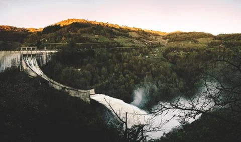Hydroelectric press Stock Photos