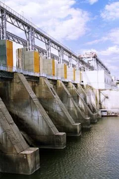 Hydroelectric pumped storage Stock Photos