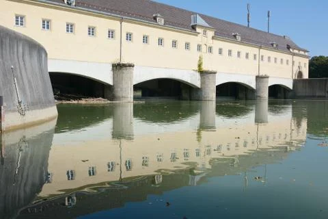 Hydroelectrical station Stock Photos