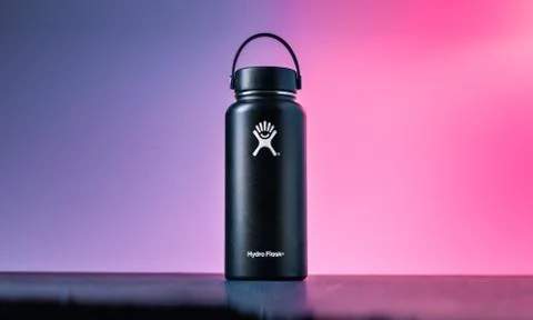 Hydroflaskblack Stock Photos