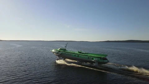 Hydrofoil boat Vidéo 155494322