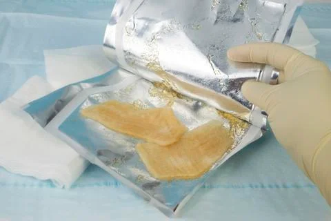 Hydrogel Burn Dressing Stock Photos