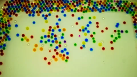 Hydrogel llarging Balls 스톡 동영상 86651096