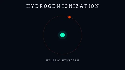 The Hydrogen ionization Stock Footage 335733230