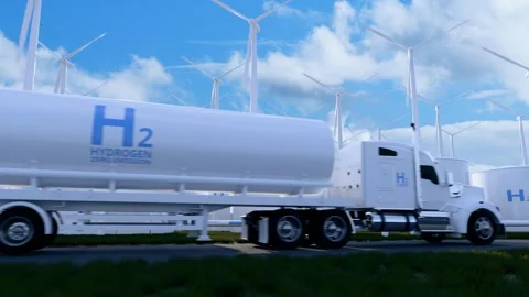 Hydrogen logistic Video stock 292290465