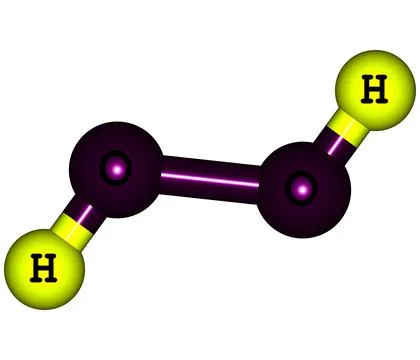 Hydrogen peroxide (H2O2) molecular structure isolated on white Stock Illustration
