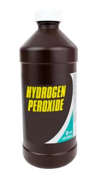 Hydrogen peroxide Stock-Fotos