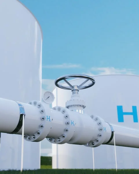 Hydrogen pipeline Stock Footage 285445845