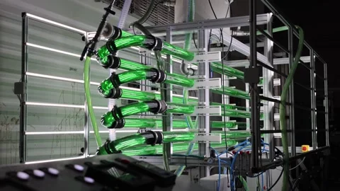 Hydrogen is produced in the laboratory Stock Footage 286047985
