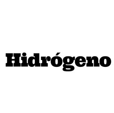 Hydrogen stamp on white 스톡 일러스트