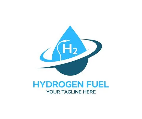 Hydrogen technology, ecology vector design and illustration. Stock Illustration