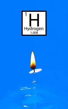 Hydrogen Turned to Water 写真素材